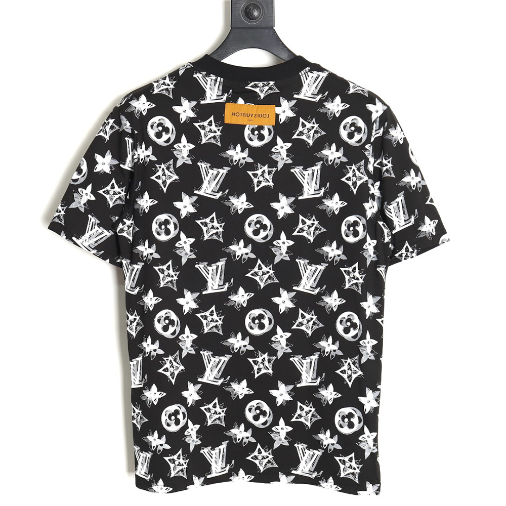 Louis vuitton all over print shadow short sleeve T-shirt