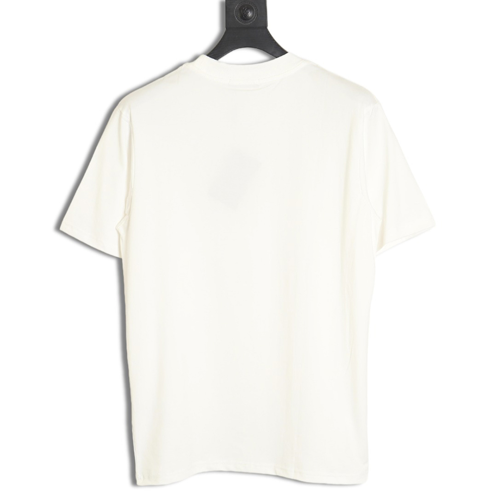 Prada inverted triangle chest short-sleeved T-shirt