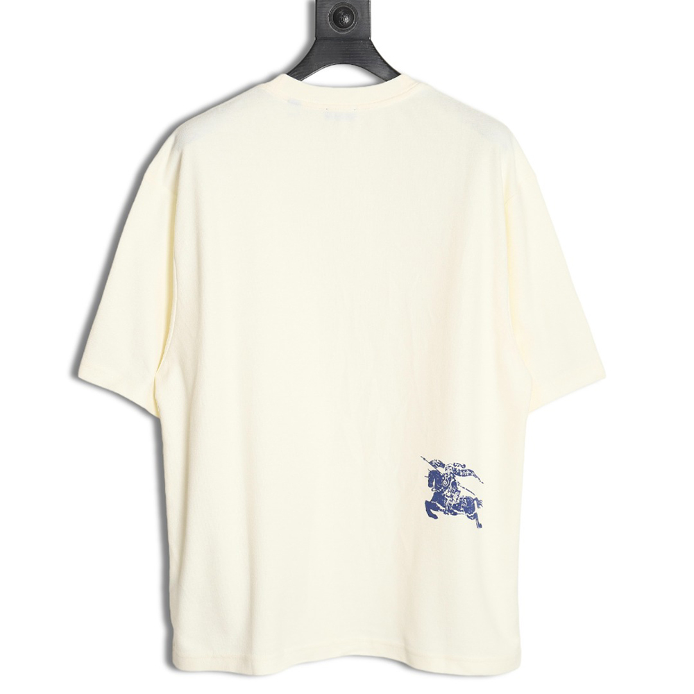 Burberry knight horse print terry short sleeves