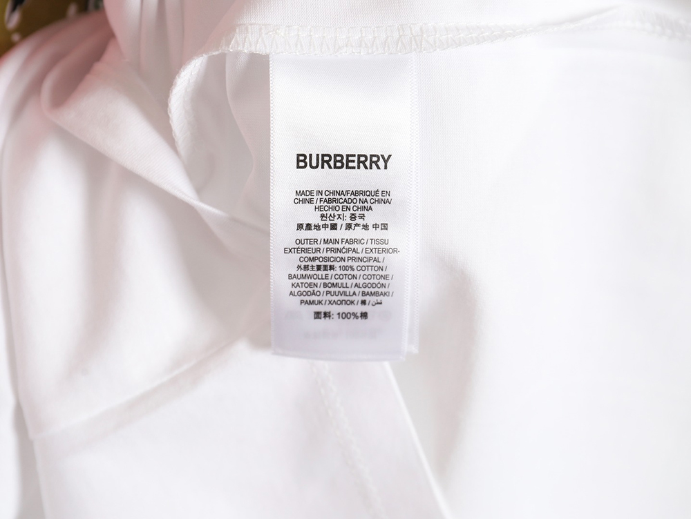 Burberry rose print short sleeve