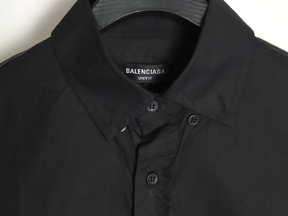 Balenciaga historical logo print long-sleeved shirt TSK1