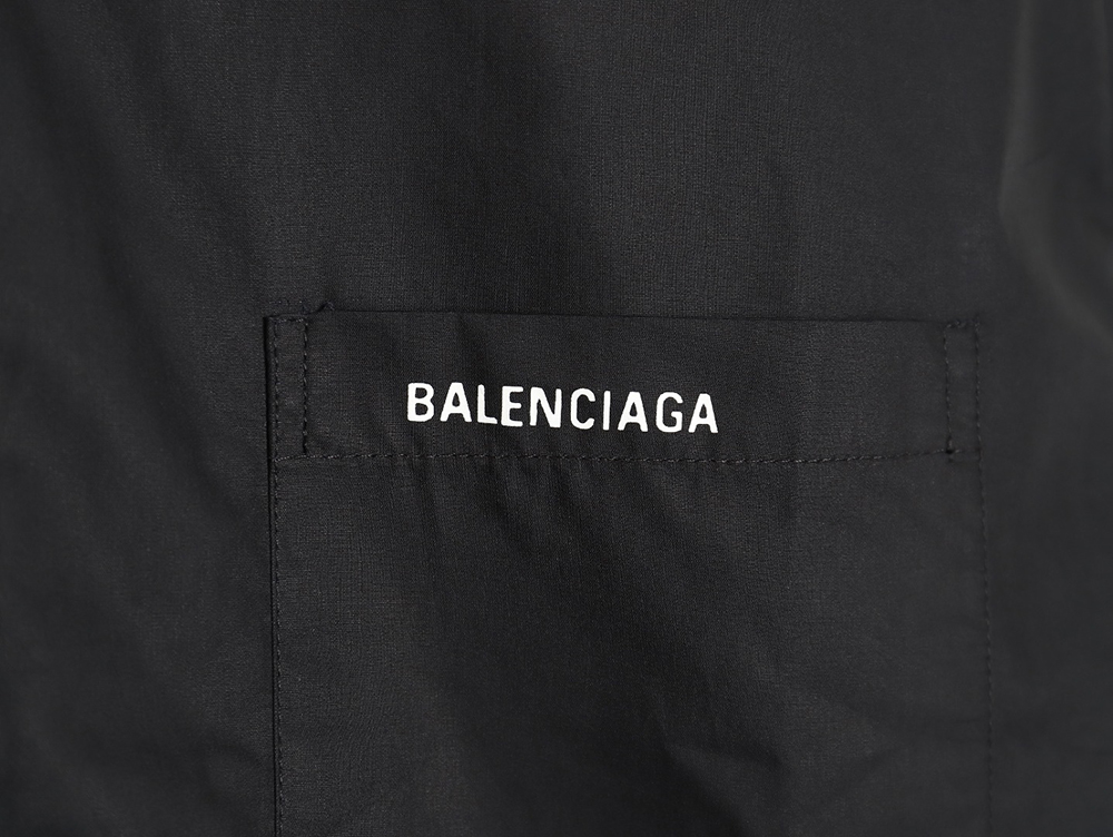 Balenciaga historical logo print long-sleeved shirt TSK1