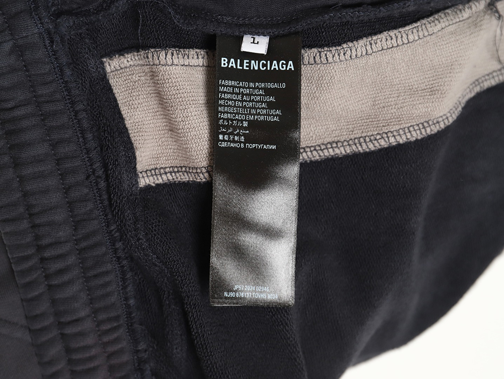 Balenciaga Double Ring Wasteland Style Pants