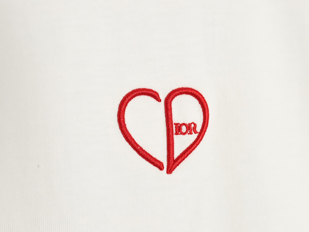 Dior Tanabata limited edition heart embroidered short sleeves