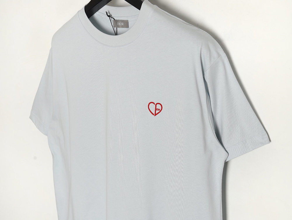 Dior Tanabata limited edition heart embroidered short sleeves TSK1