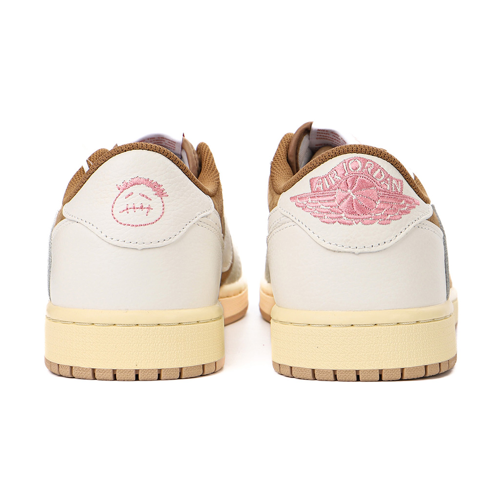 Travis Scott x Air Jordan 1 Low OG “Sail/Shy Pink”