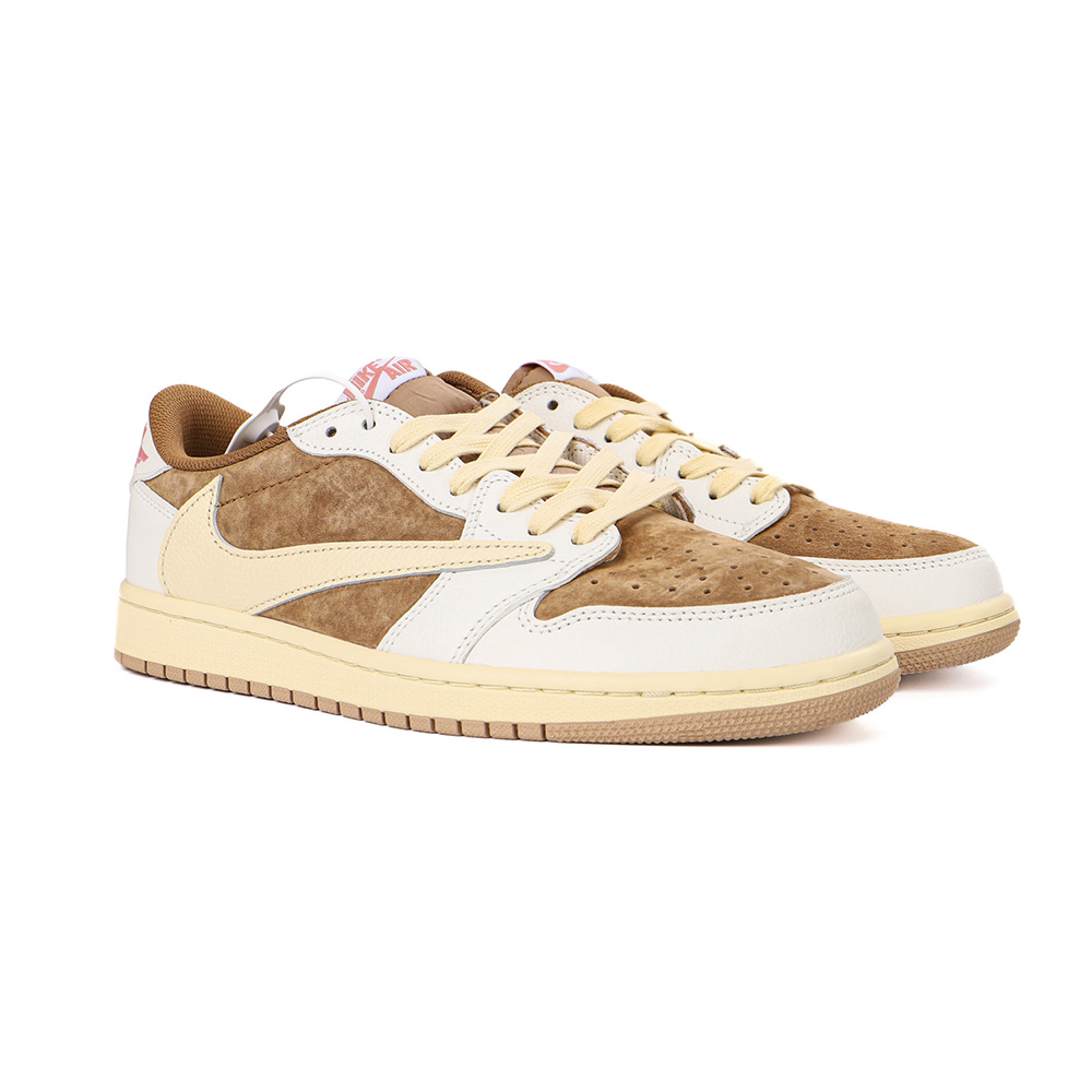 Travis Scott x Air Jordan 1 Low OG “Sail/Shy Pink”