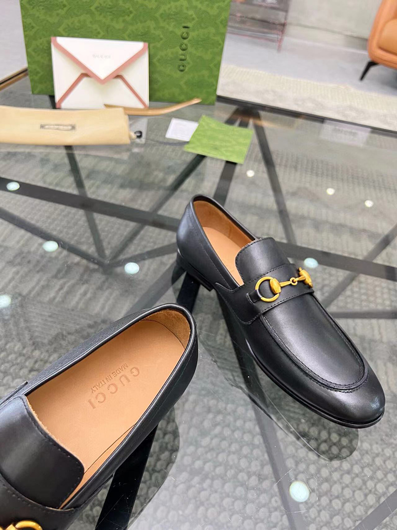 Gucci Jordaan Leather Loafer