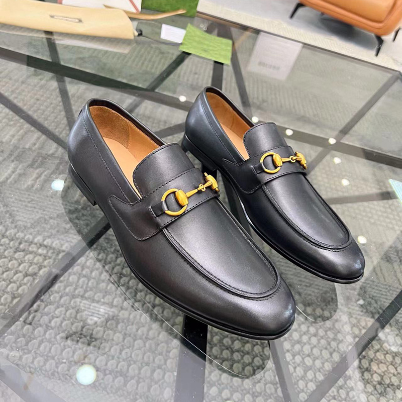 Gucci Jordaan Leather Loafer