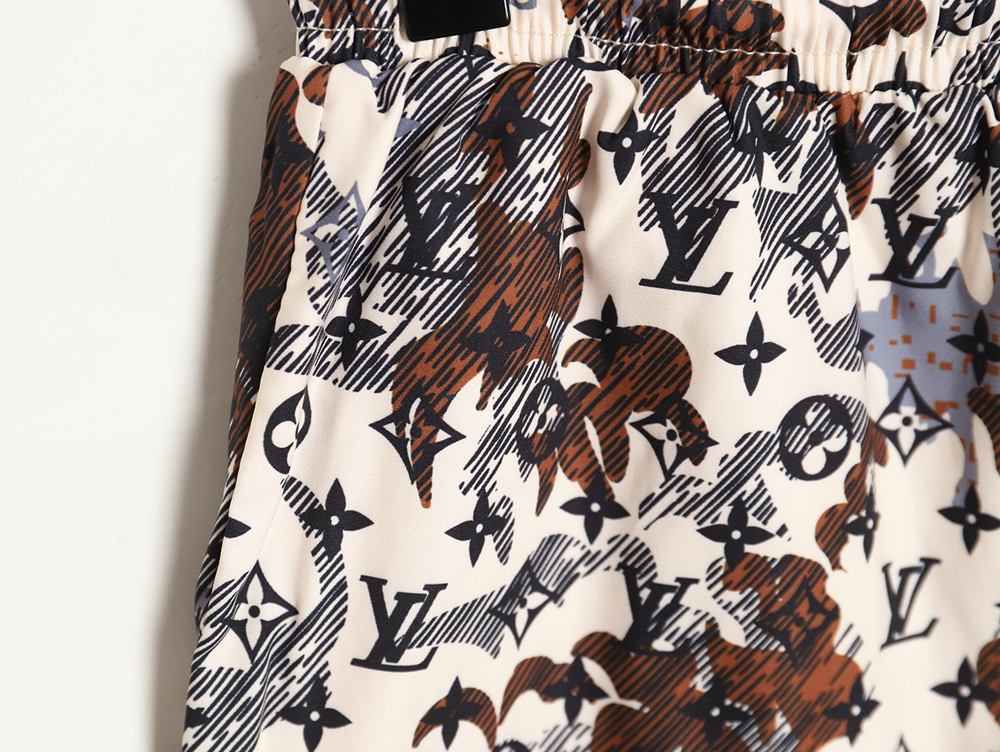 Louis Vuitton all-over print shorts