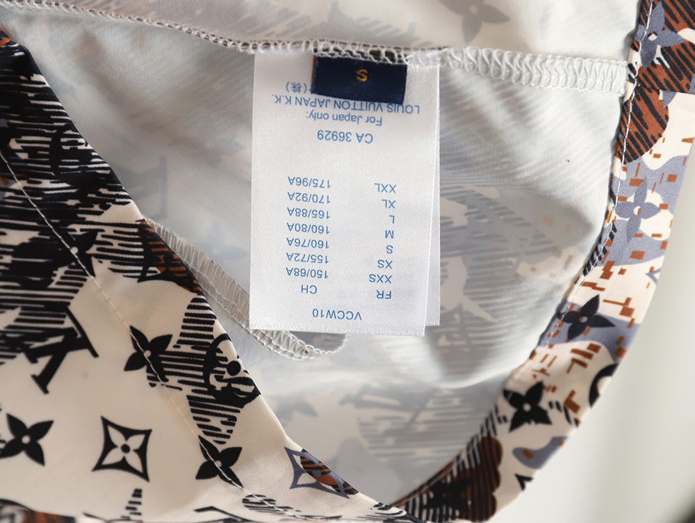 Louis Vuitton all-over print shorts