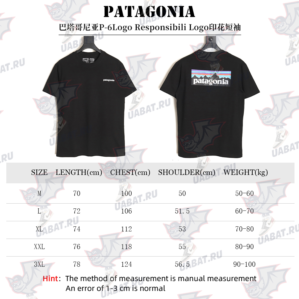 Patagonia Logo Print Short Sleeve TSK4