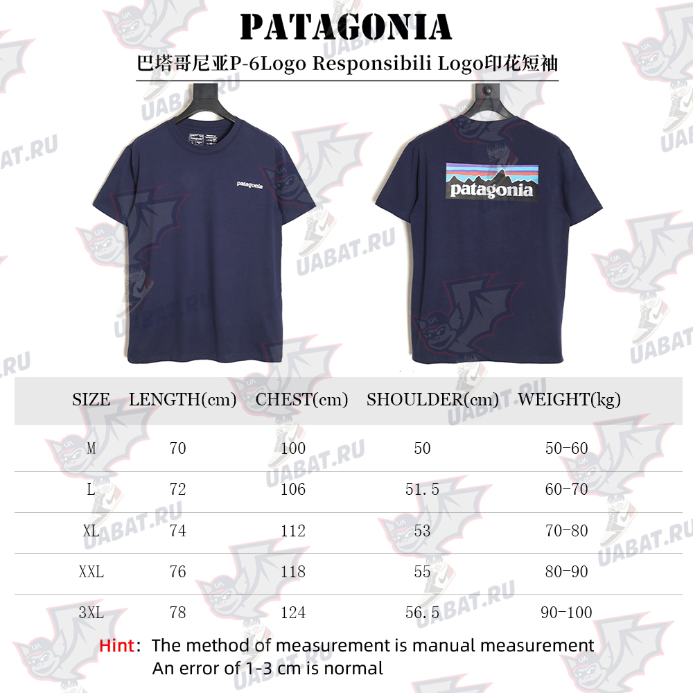 Patagonia Logo Print Short Sleeve TSK3