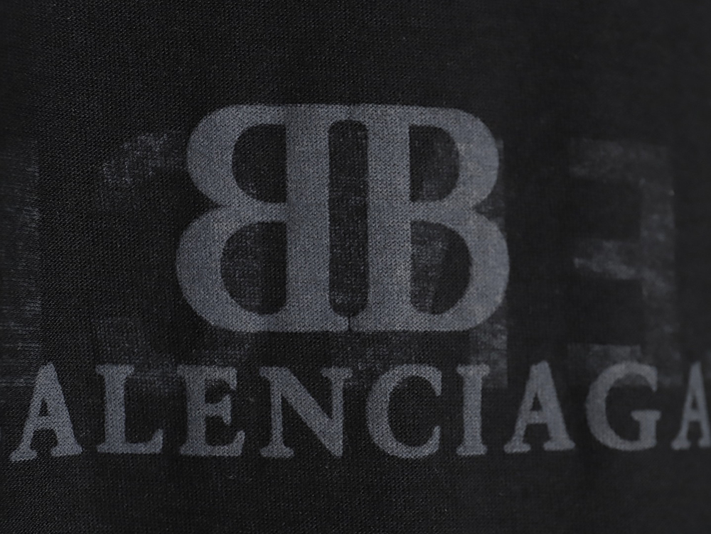 Balenciaga Penetration Letter Print Short Sleeve T-shirt