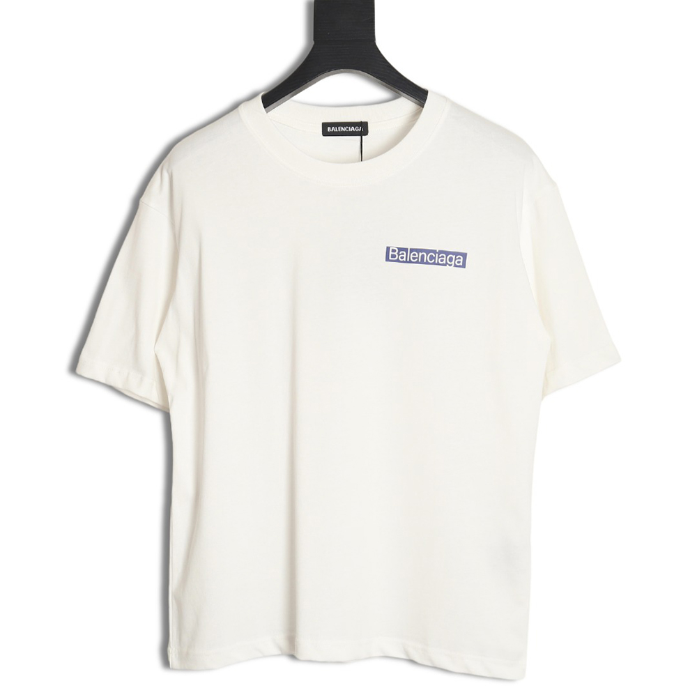 Balenciaga Clear Vinyl Short Sleeve T-Shirt