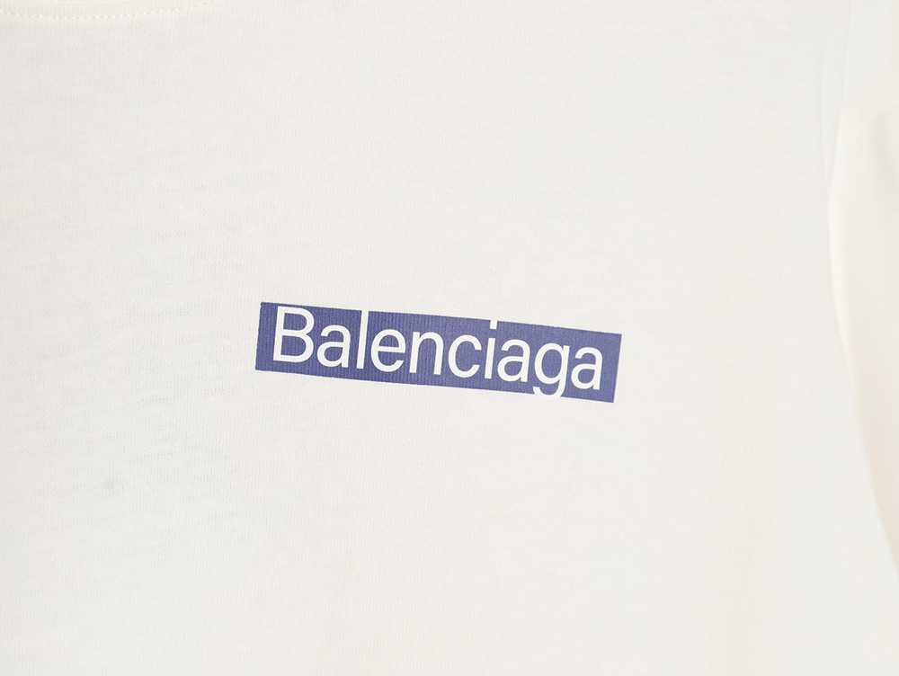 Balenciaga Clear Vinyl Short Sleeve T-Shirt