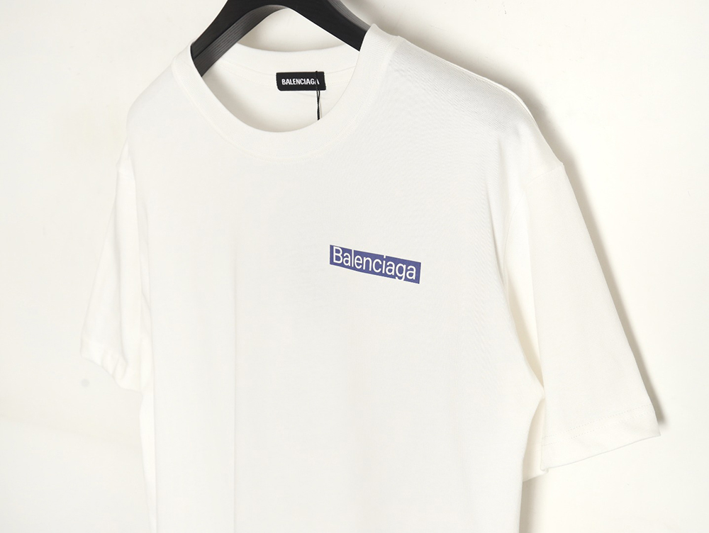 Balenciaga Clear Vinyl Short Sleeve T-Shirt