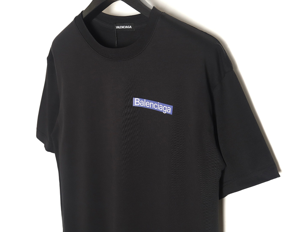 Balenciaga Clear Vinyl Short Sleeve T-Shirt TSK1