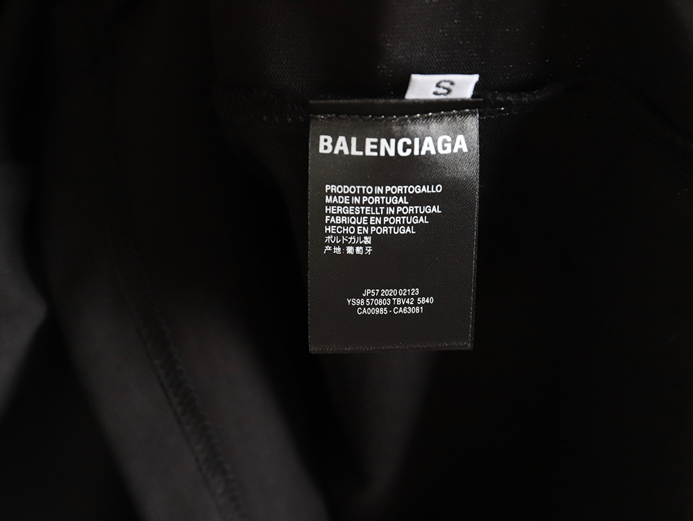 Balenciaga Clear Vinyl Short Sleeve T-Shirt TSK1