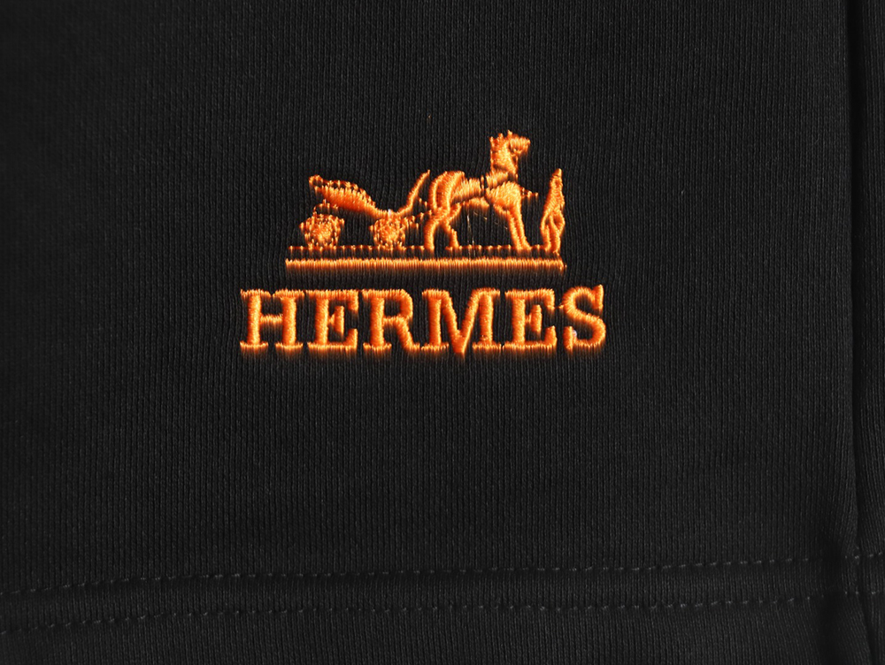 Hermes Embroidered Shorts