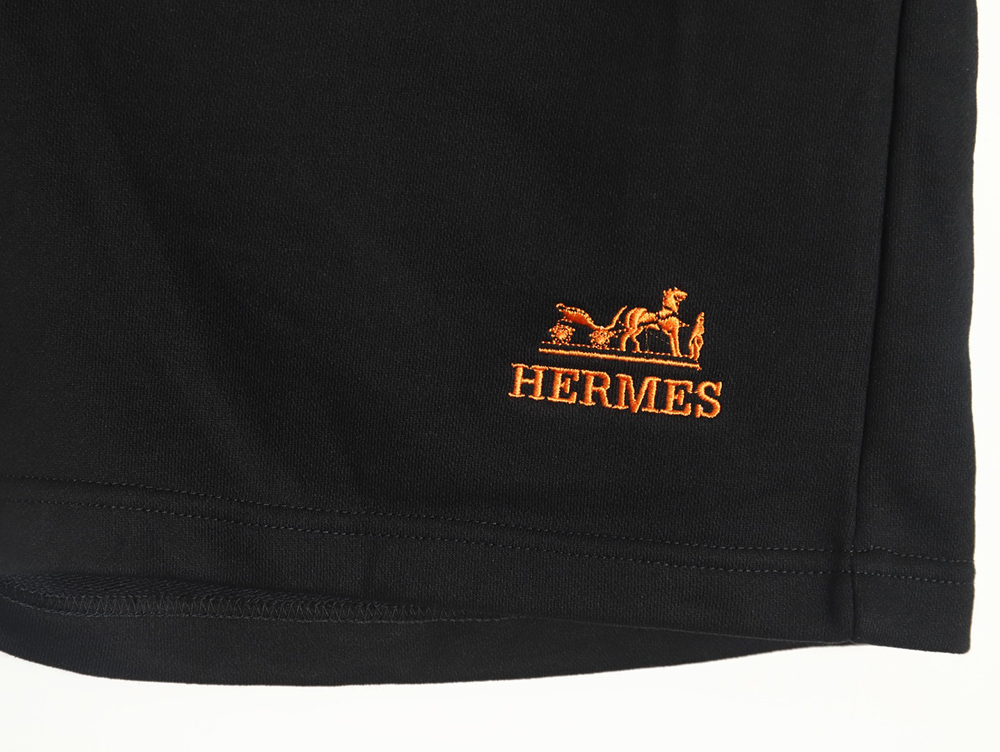 Hermes Embroidered Shorts