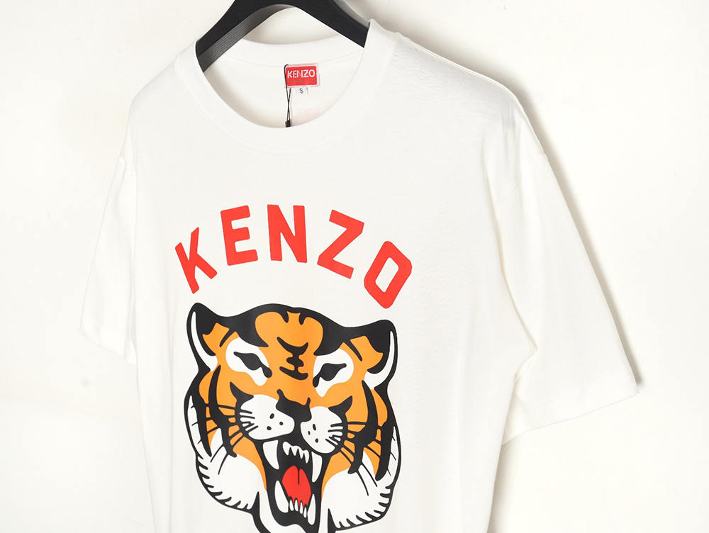 Kenzo tiger head short-sleeved T-shirt