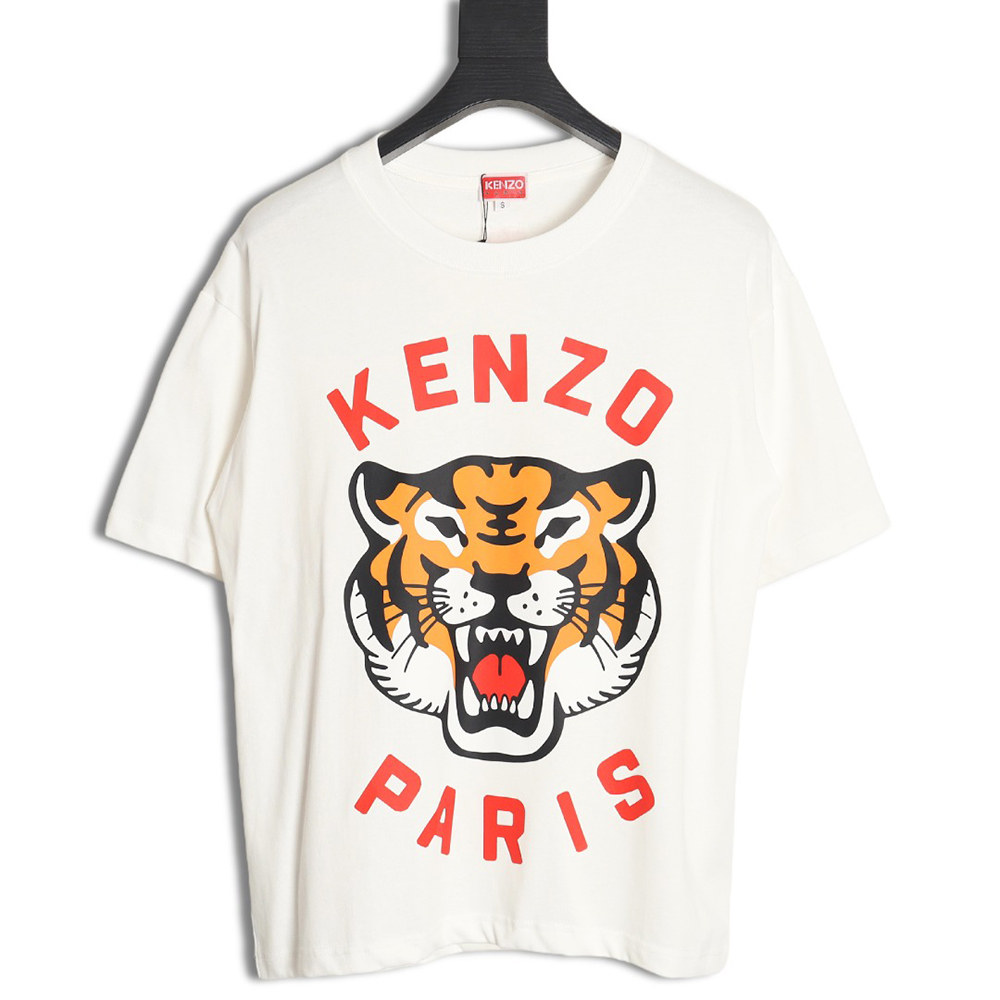 Kenzo tiger head short-sleeved T-shirt