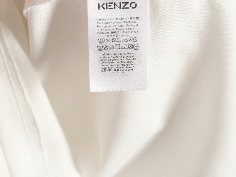 Kenzo tiger head short-sleeved T-shirt