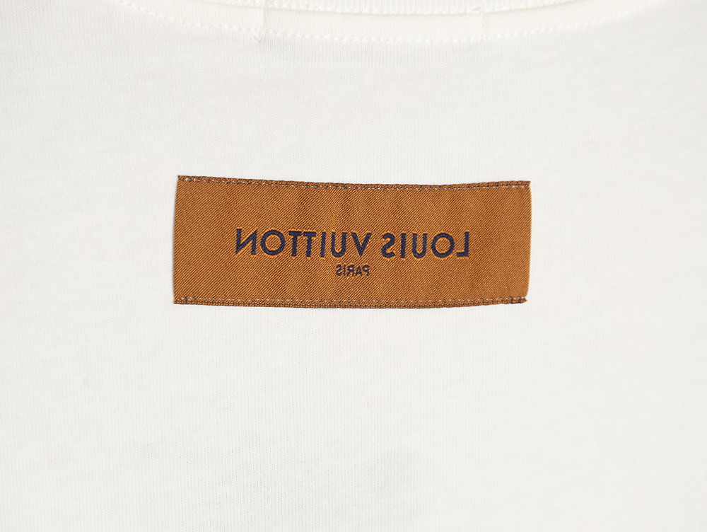 Louis Vuitton short-sleeved T-shirt with large logo