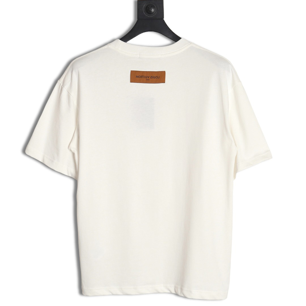 Louis Vuitton short-sleeved T-shirt with large logo