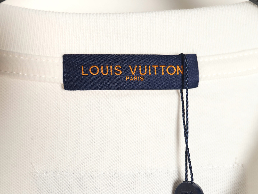 Louis Vuitton short-sleeved T-shirt with large logo