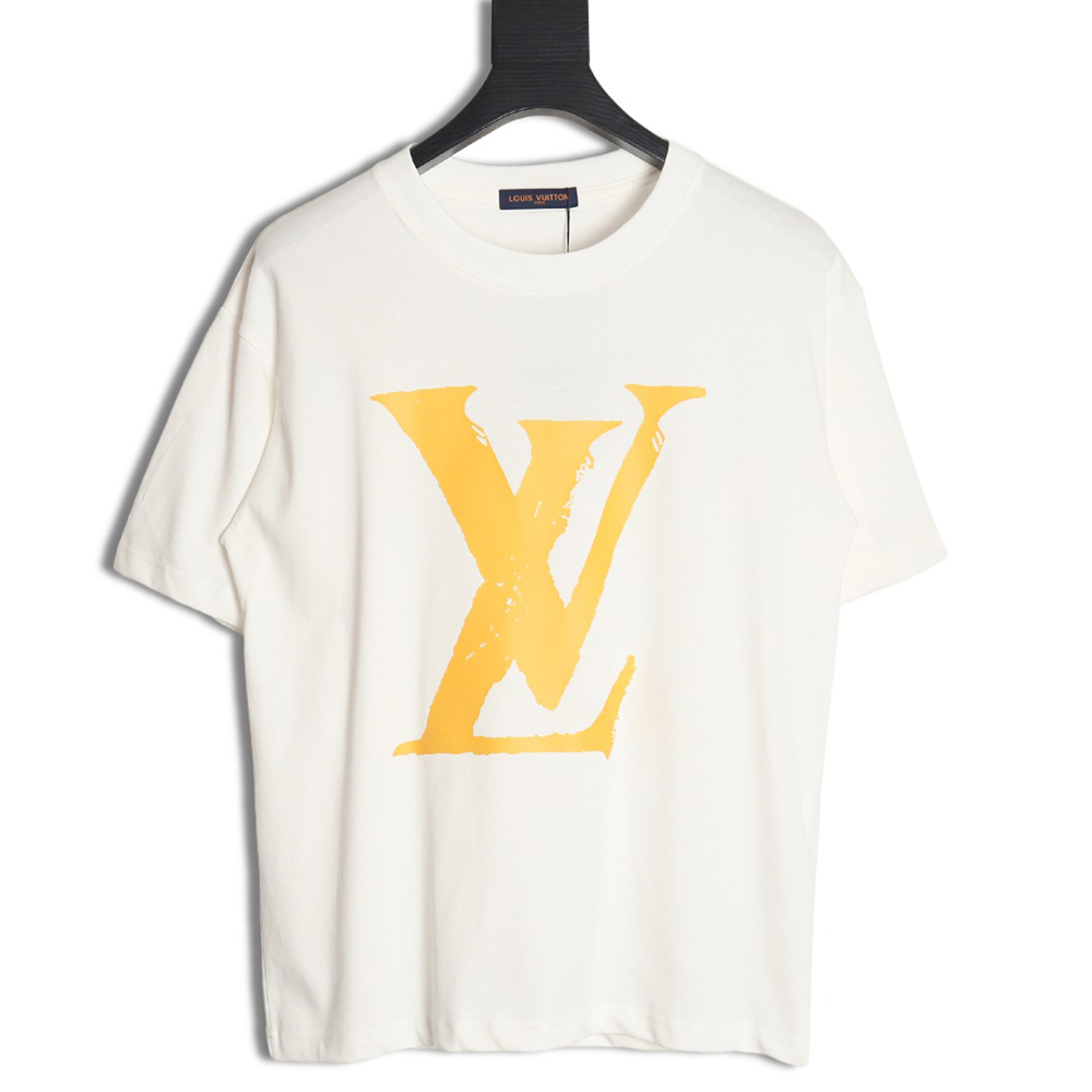 Louis Vuitton short-sleeved T-shirt with large logo