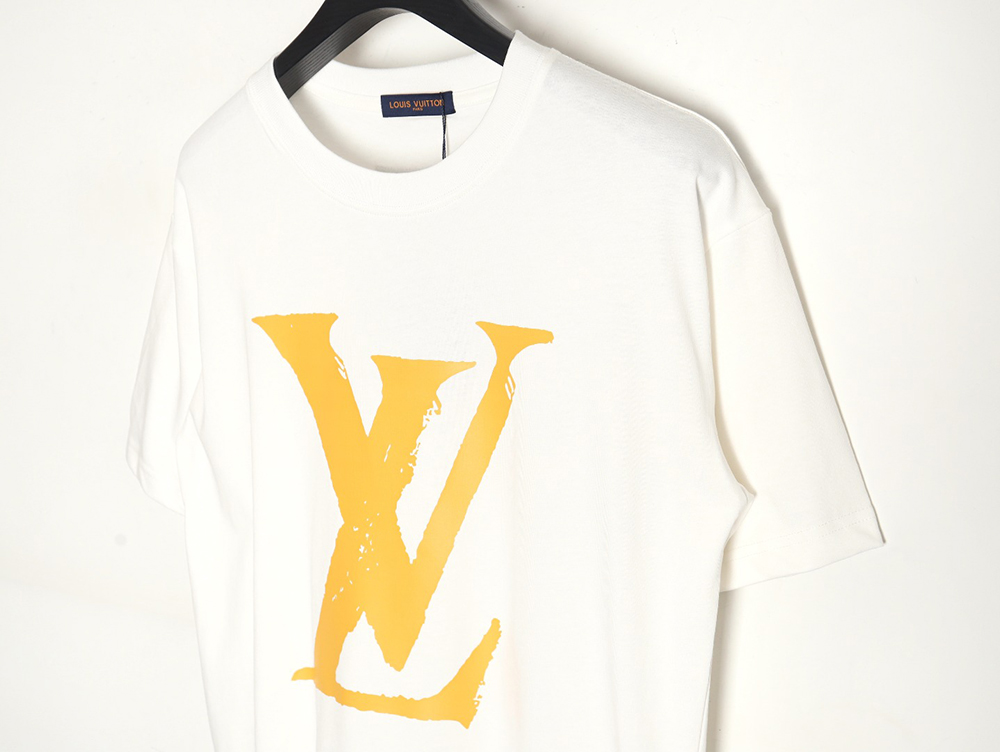 Louis Vuitton short-sleeved T-shirt with large logo