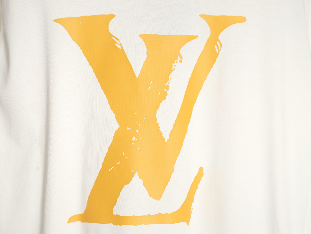 Louis Vuitton short-sleeved T-shirt with large logo