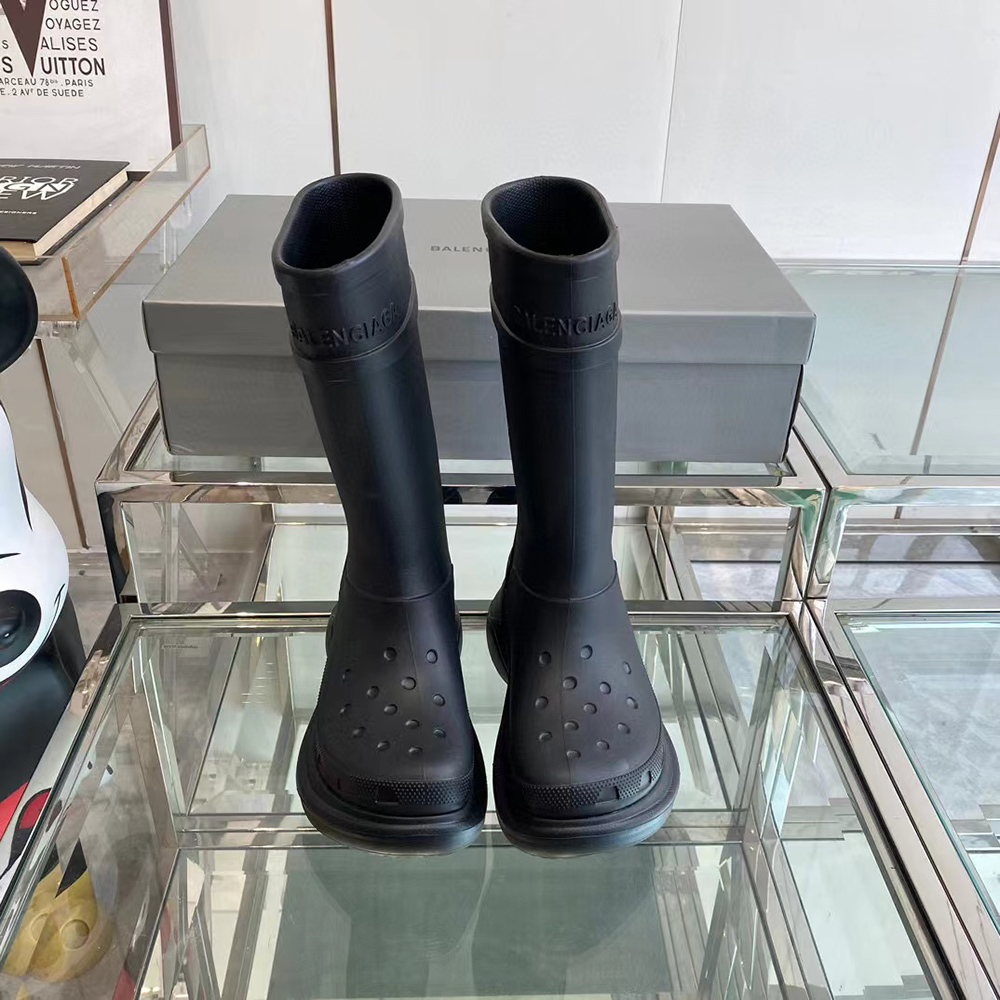 Crocs x Balenciaga Clog Boot 2.0 ''Black''