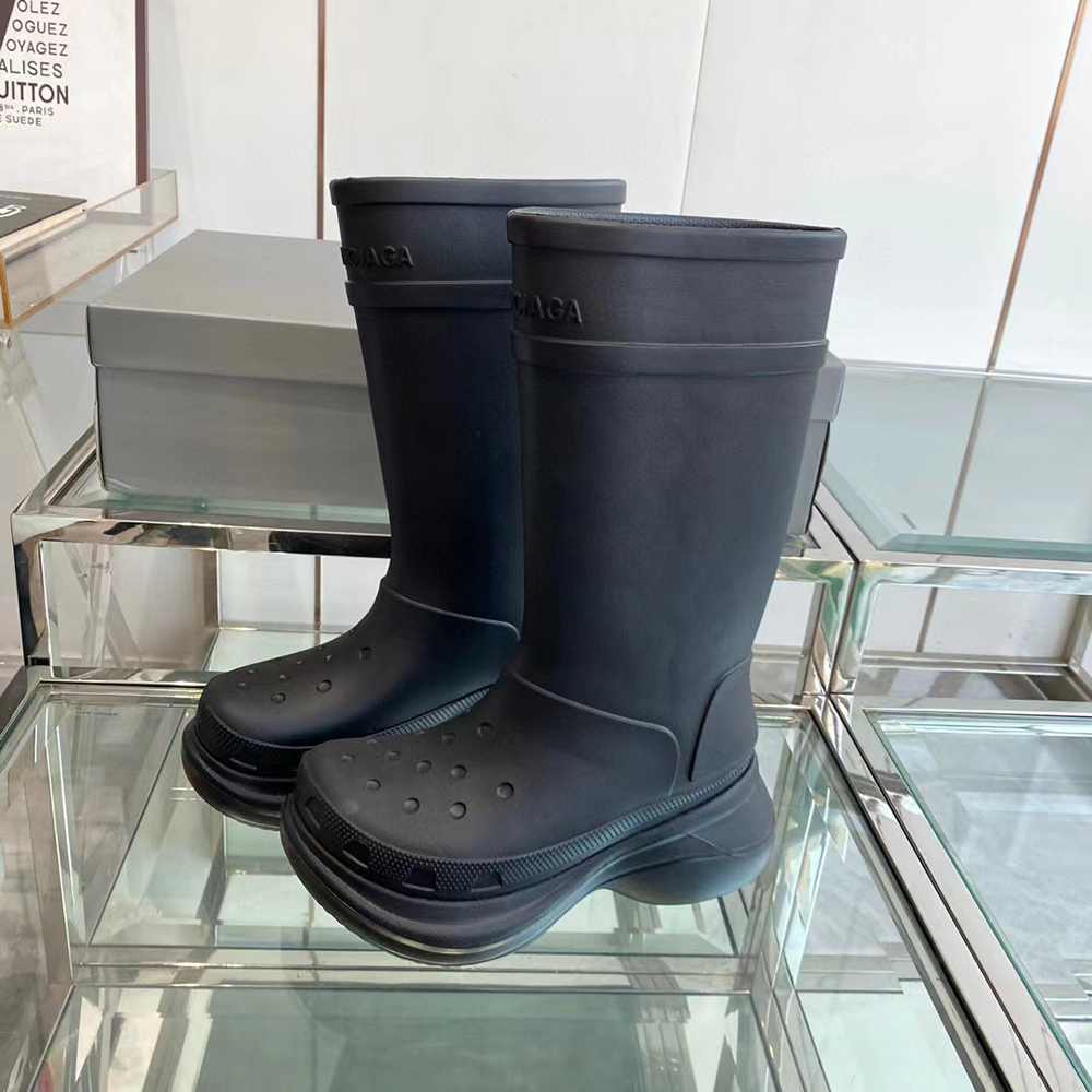 Crocs x Balenciaga Clog Boot 2.0 'Black'