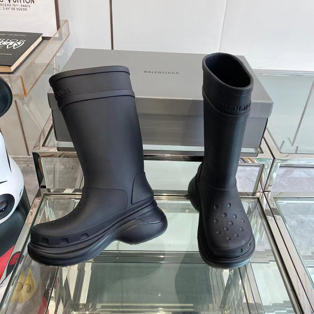 Crocs x Balenciaga Clog Boot 2.0 'Black'