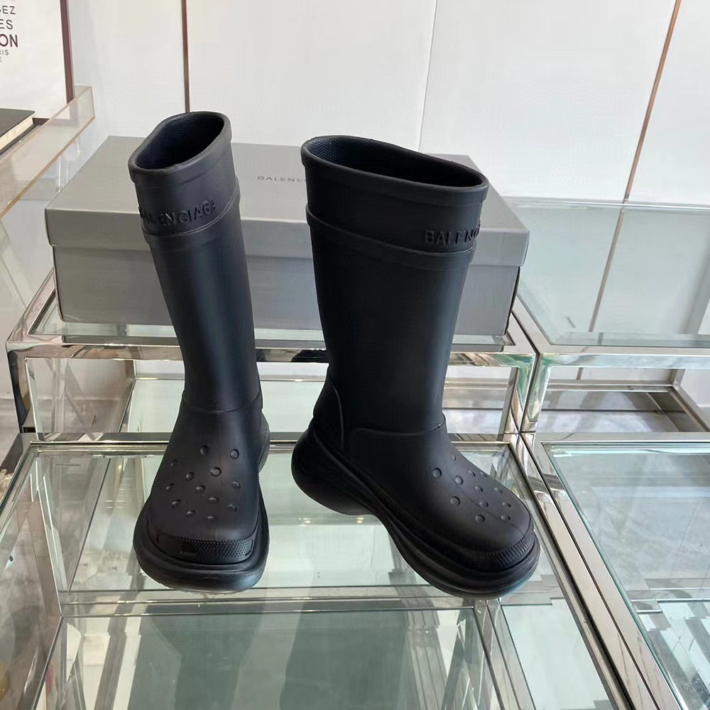 Crocs x Balenciaga Clog Boot 2.0 'Black'