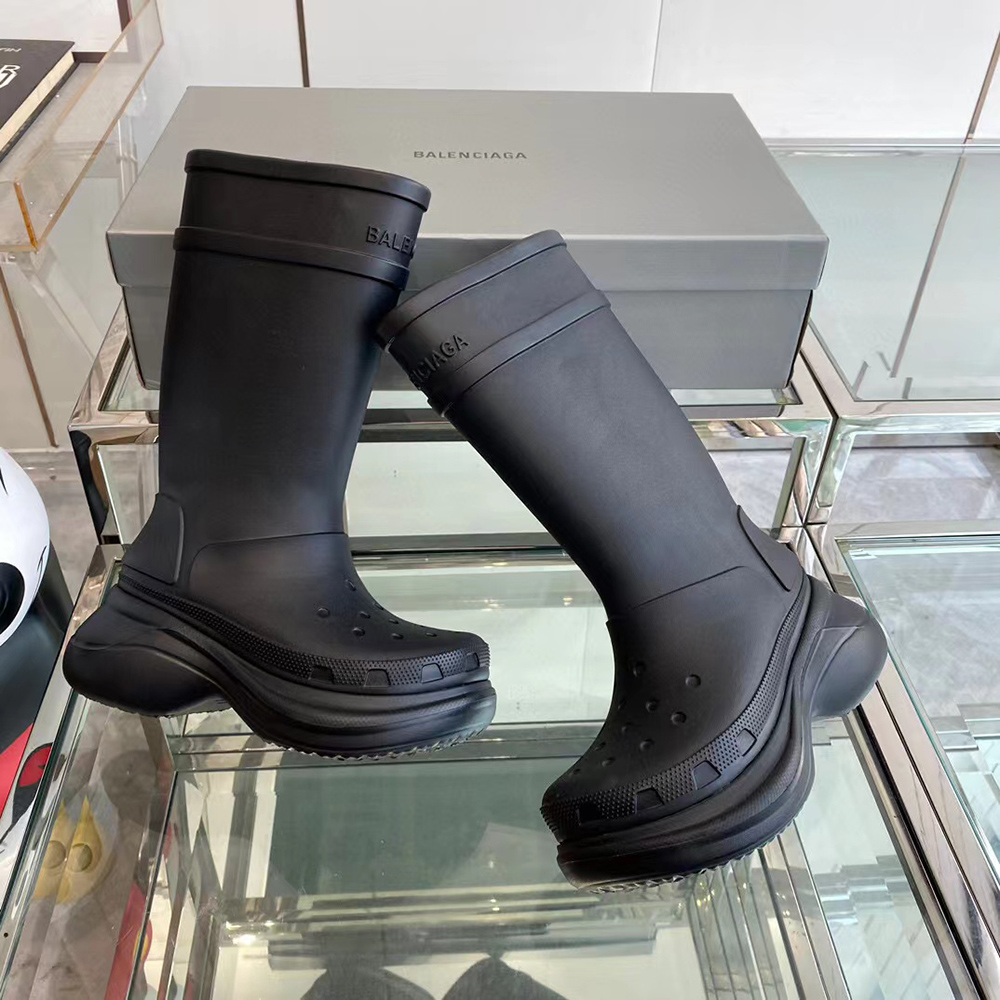 Crocs x Balenciaga Clog Boot 2.0 'Black'