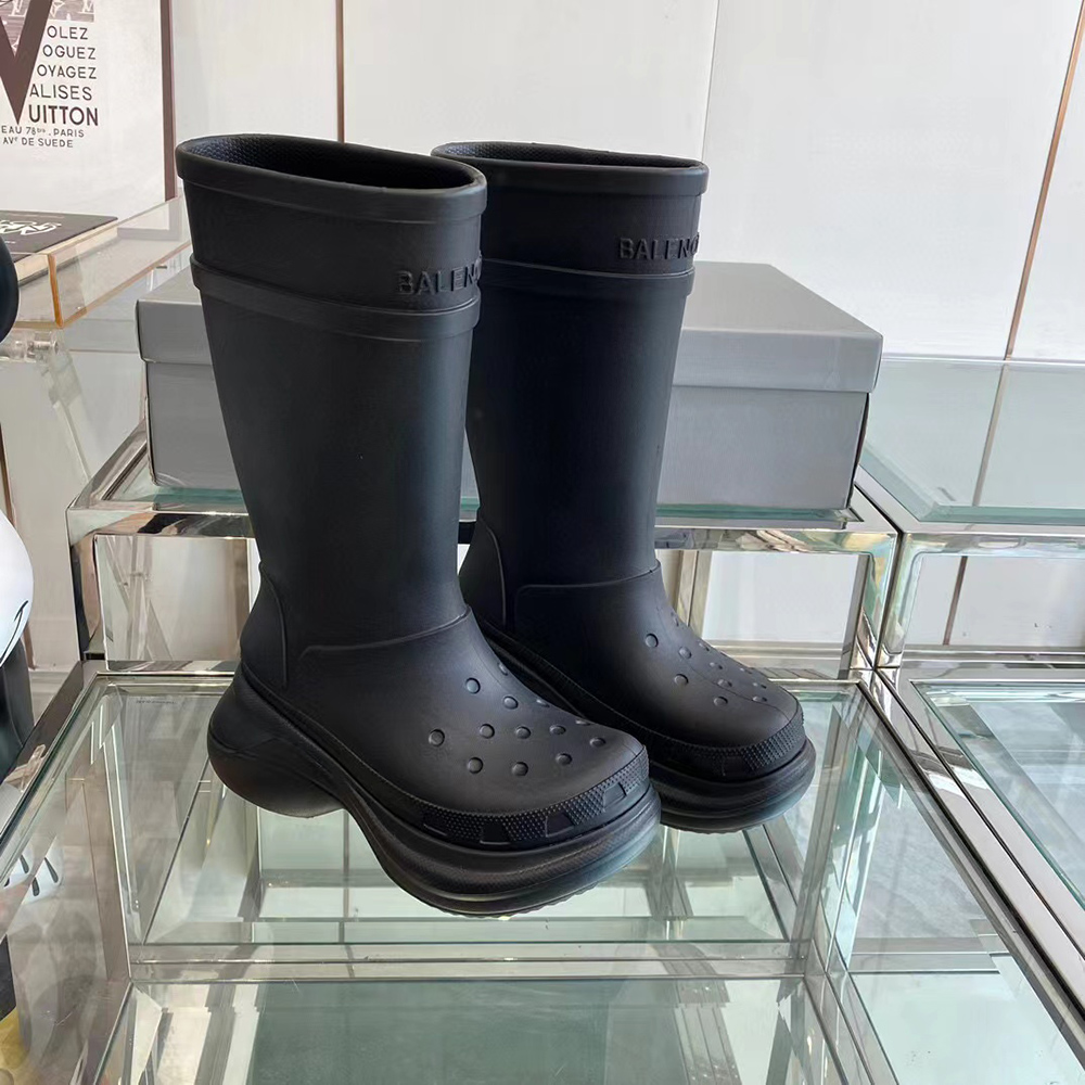 Crocs x Balenciaga Clog Boot 2.0 'Black'