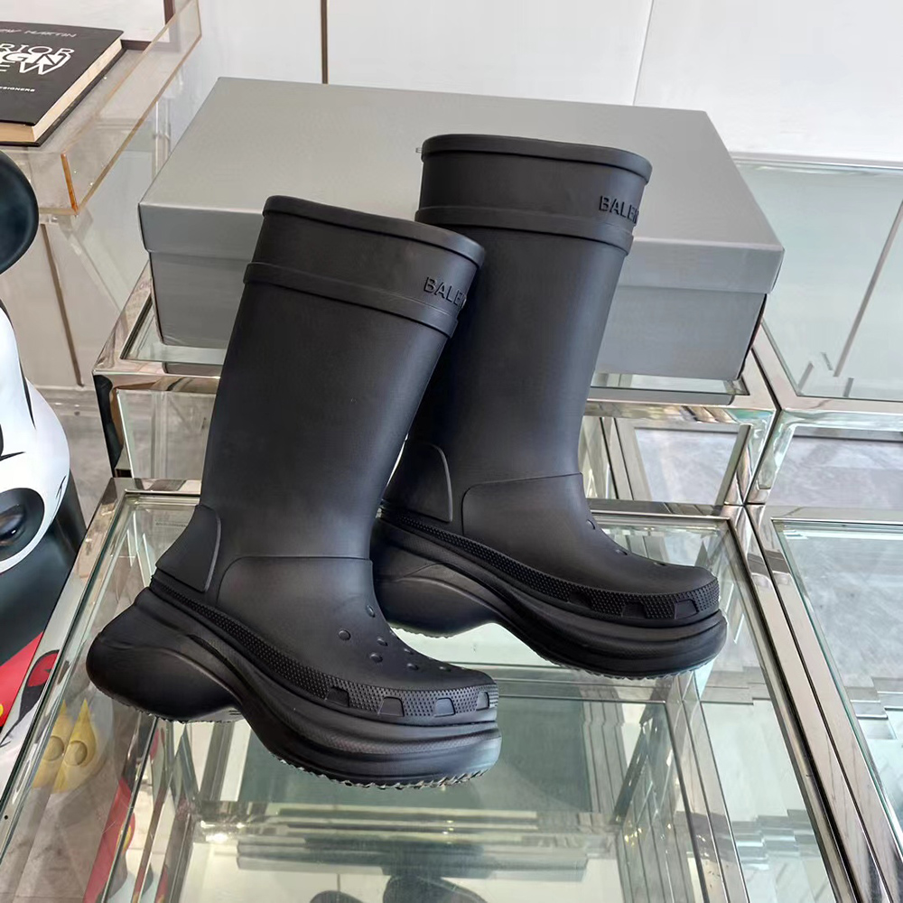 Crocs x Balenciaga Clog Boot 2.0 'Black'