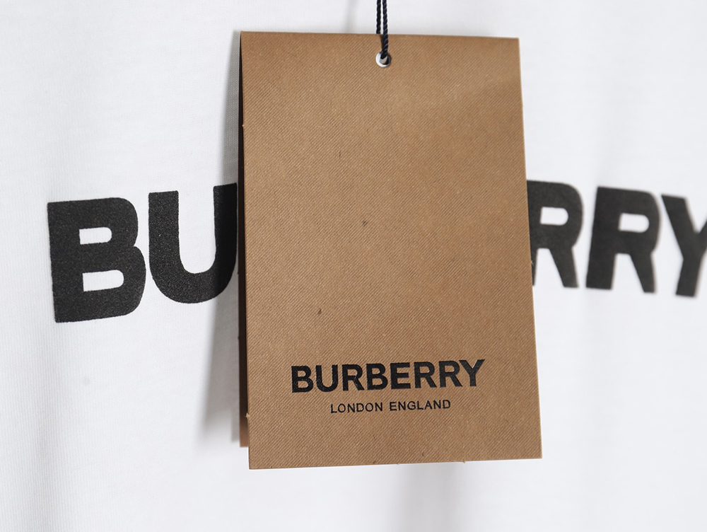 Burberry foam printed letter short sleeve