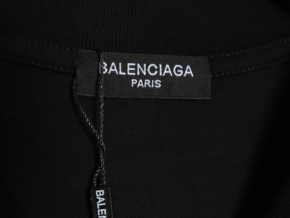 Balenciaga 3D letter print short sleeves TSK1