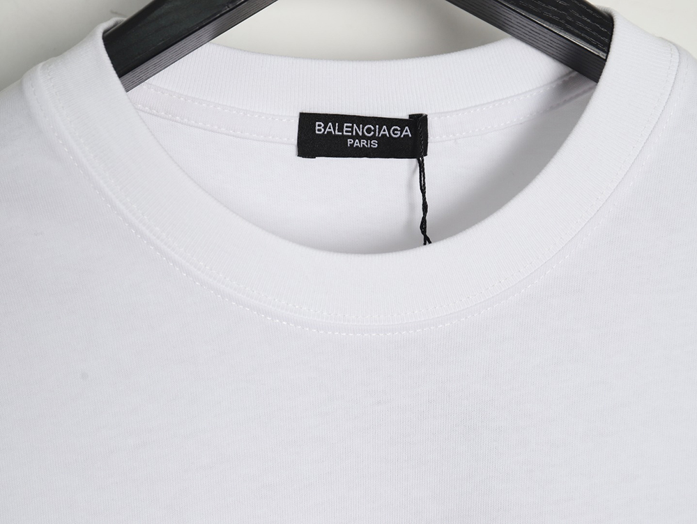 Balenciaga Double B No Passing Print Short Sleeve