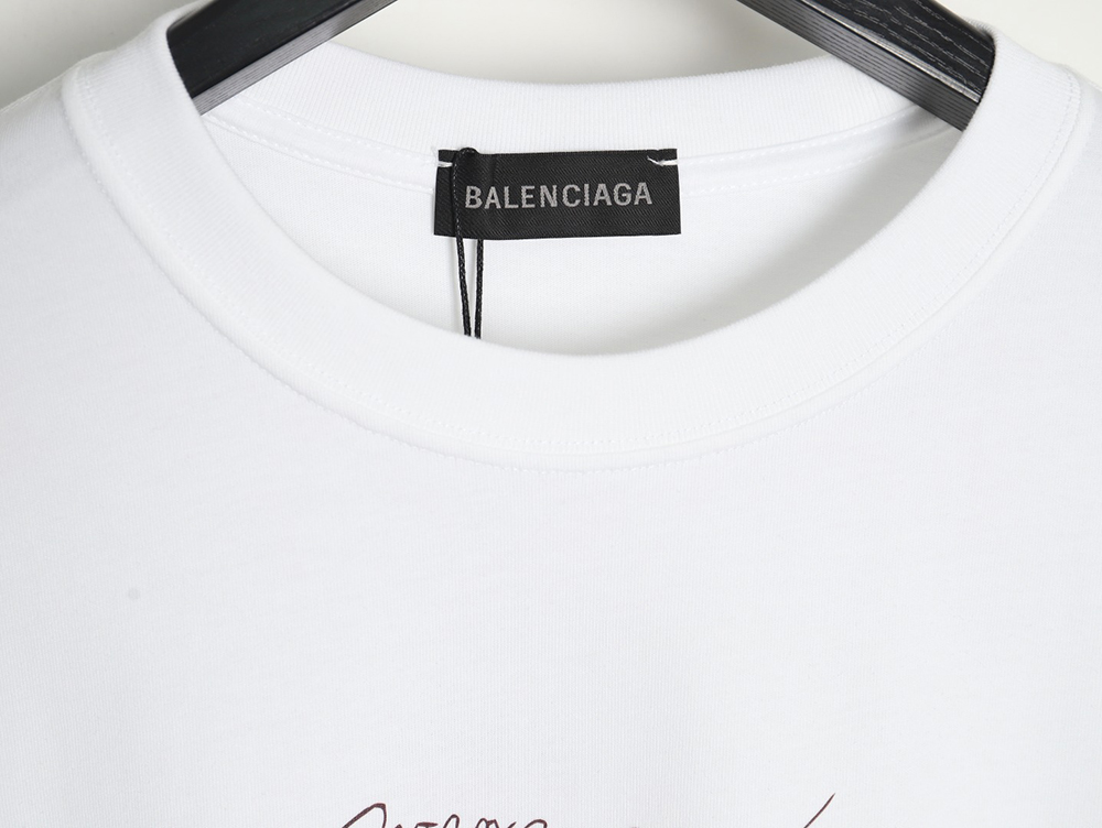 Balenciaga shoes logo print short sleeves