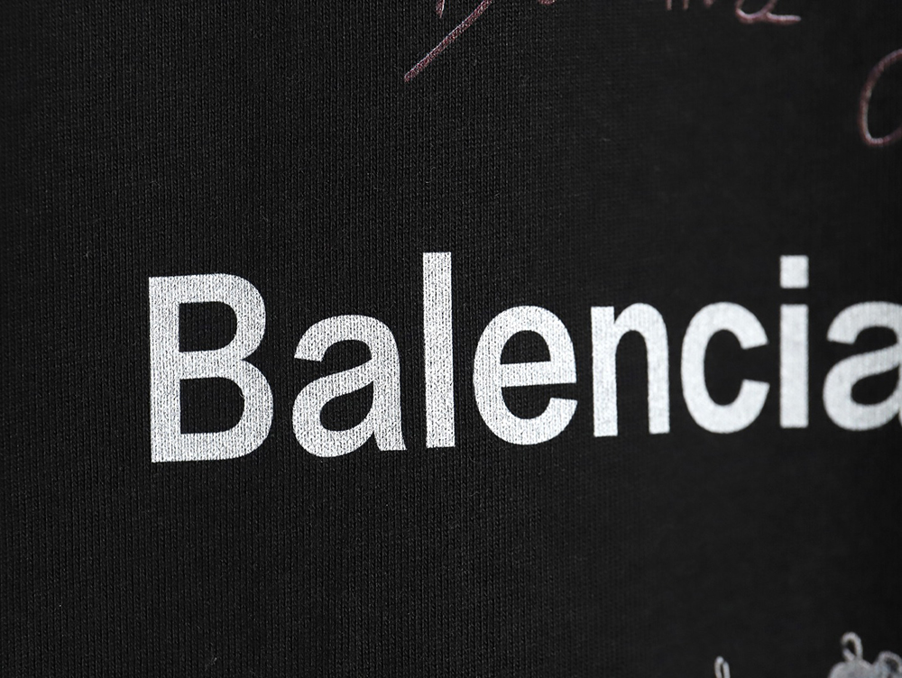 Balenciaga shoes logo print short sleeves TSK1