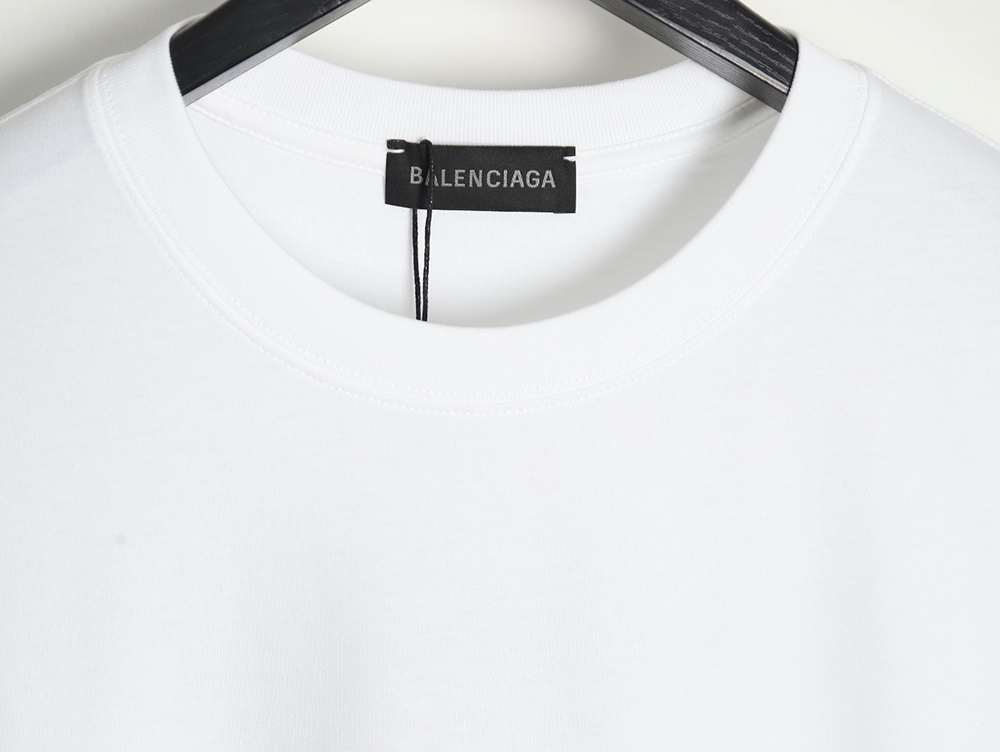 Balenciaga bottle logo print short sleeves