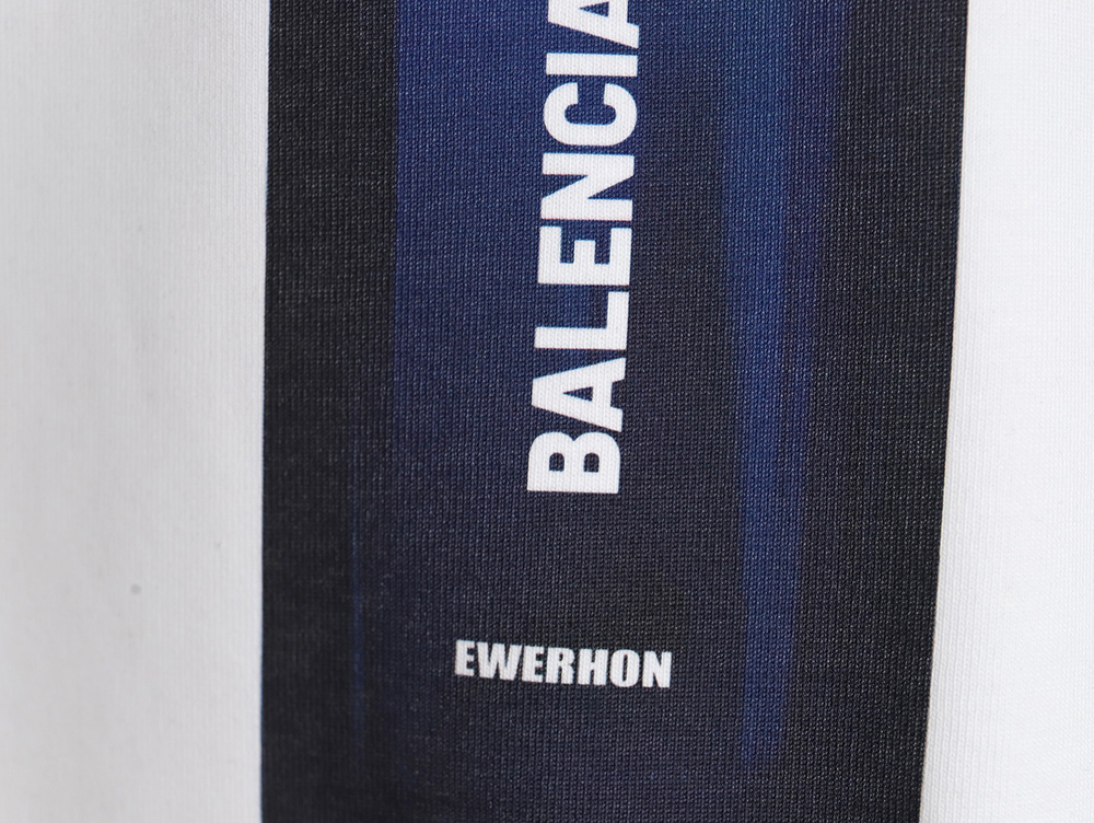 Balenciaga bottle logo print short sleeves