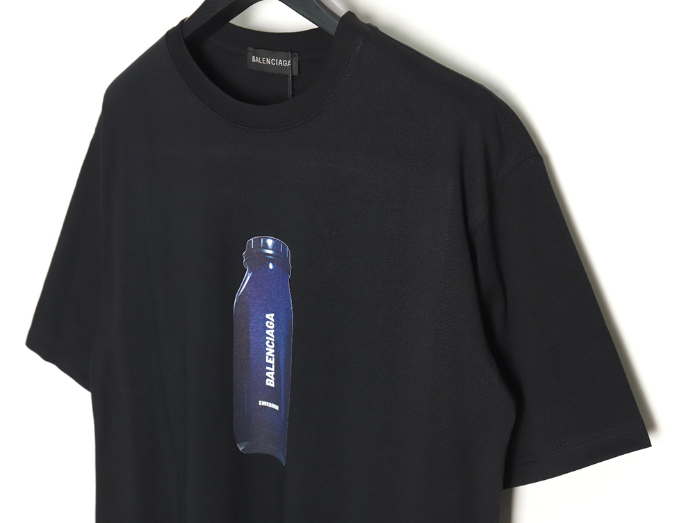 Balenciaga bottle logo print short sleeves TSK1