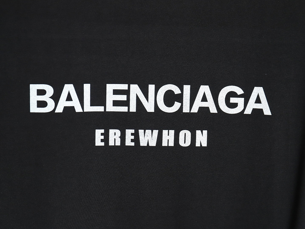 Balenciaga bottle logo print short sleeves TSK1